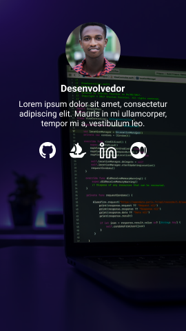 template minimalist dev